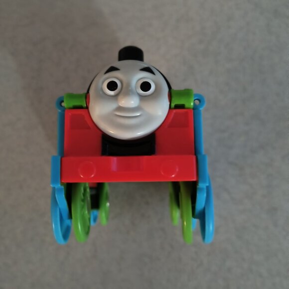 Thomas the Tank engine bundle toys, sheets, hat, cars, knapsack, throw - Picture 10 of 13